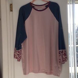 Columbia Omni-Wick advanced evaporation long sleeve tee size 3X.  See pictures.